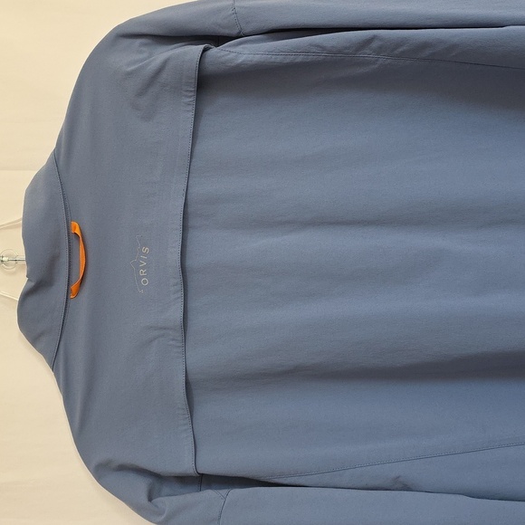 Orvis Trout Bum Blue Mens Vented Shirt.  Size XXL - Picture 8 of 14